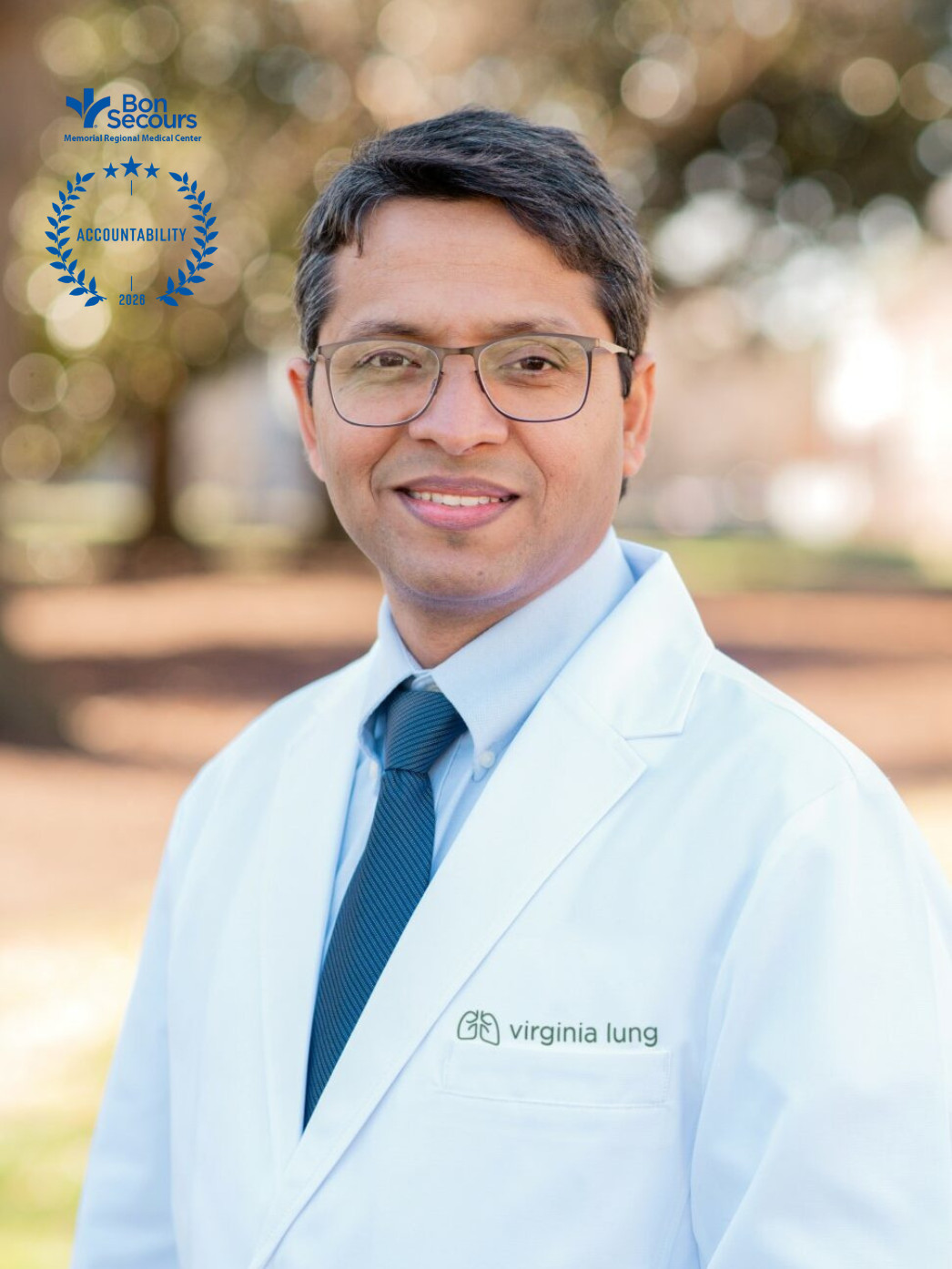 Dr Sajid Farooq Bon secours accountability 2026 standing