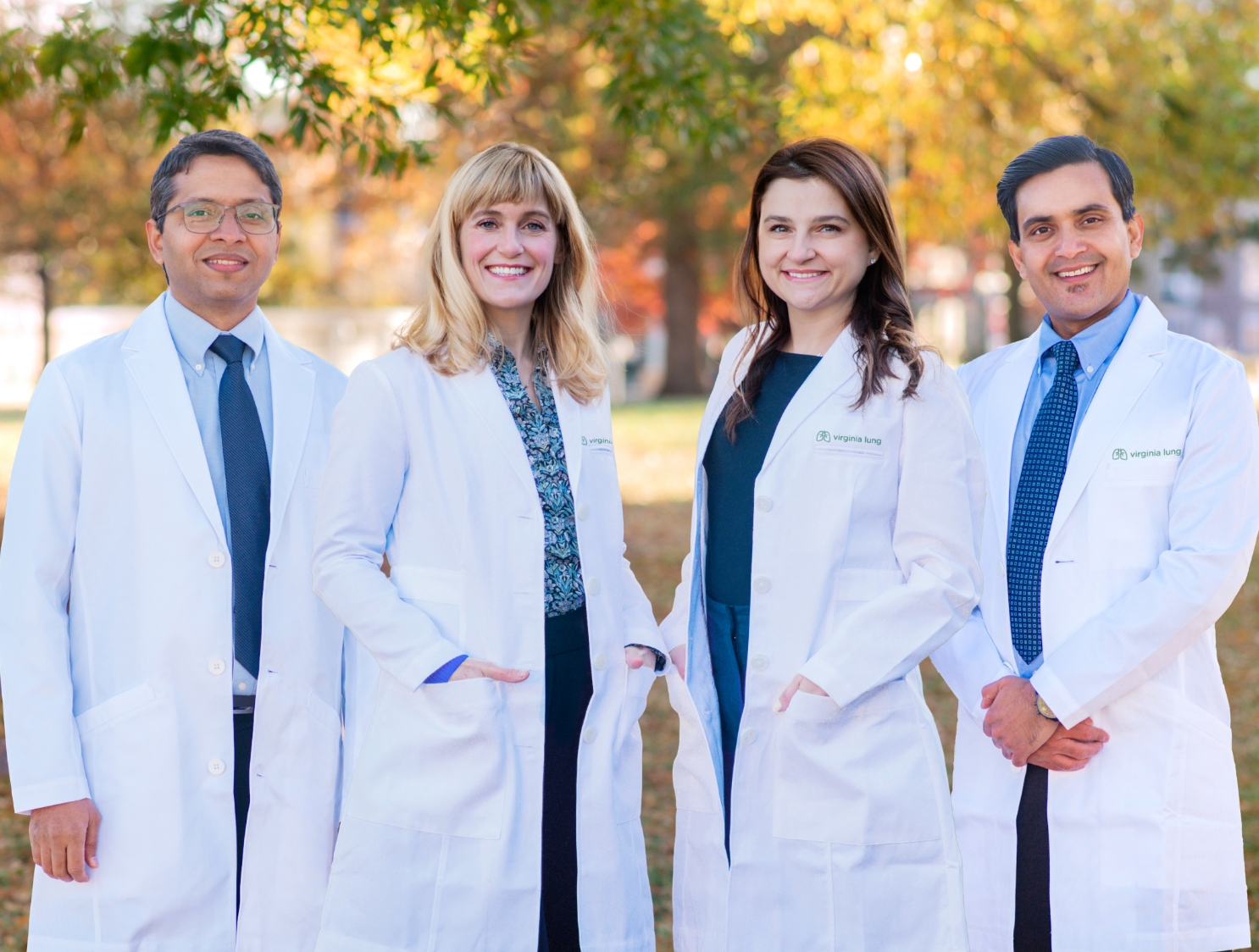 Pulmonary doctors in Richmond - Dr. Erica Schneider, Dr. Galina Lyles, Dr. Vikas Pathak, Dr. Sajid Farooq